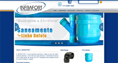 Desktop Screenshot of infrafort.com.br